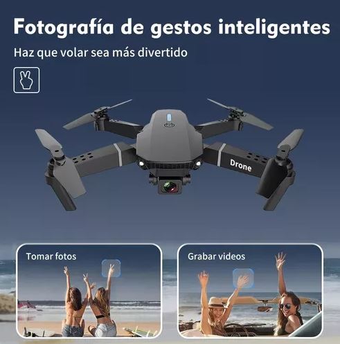 Drone E88 Pro Con Doble Cámara 4K